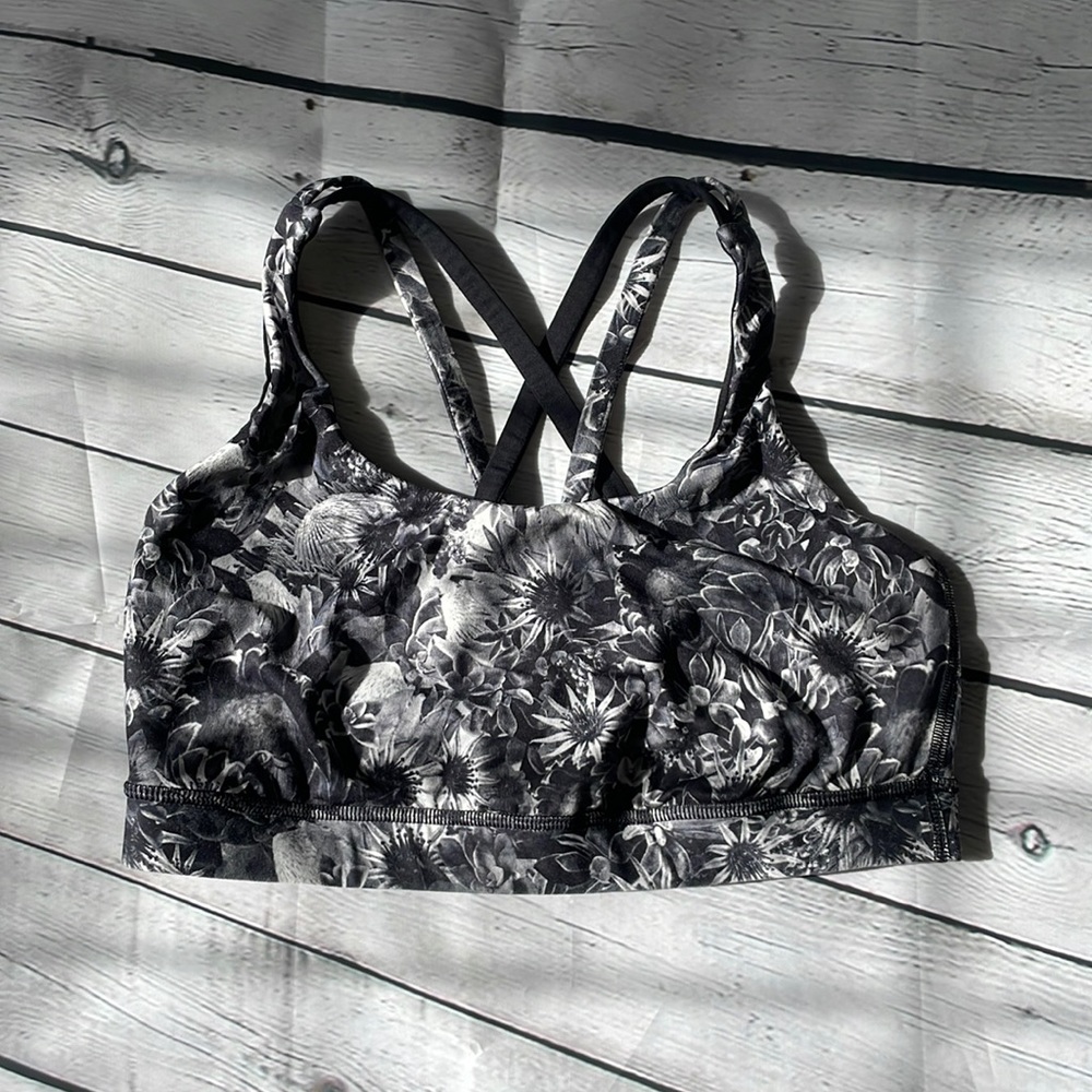 Lulu lemon Floral Sports Bra